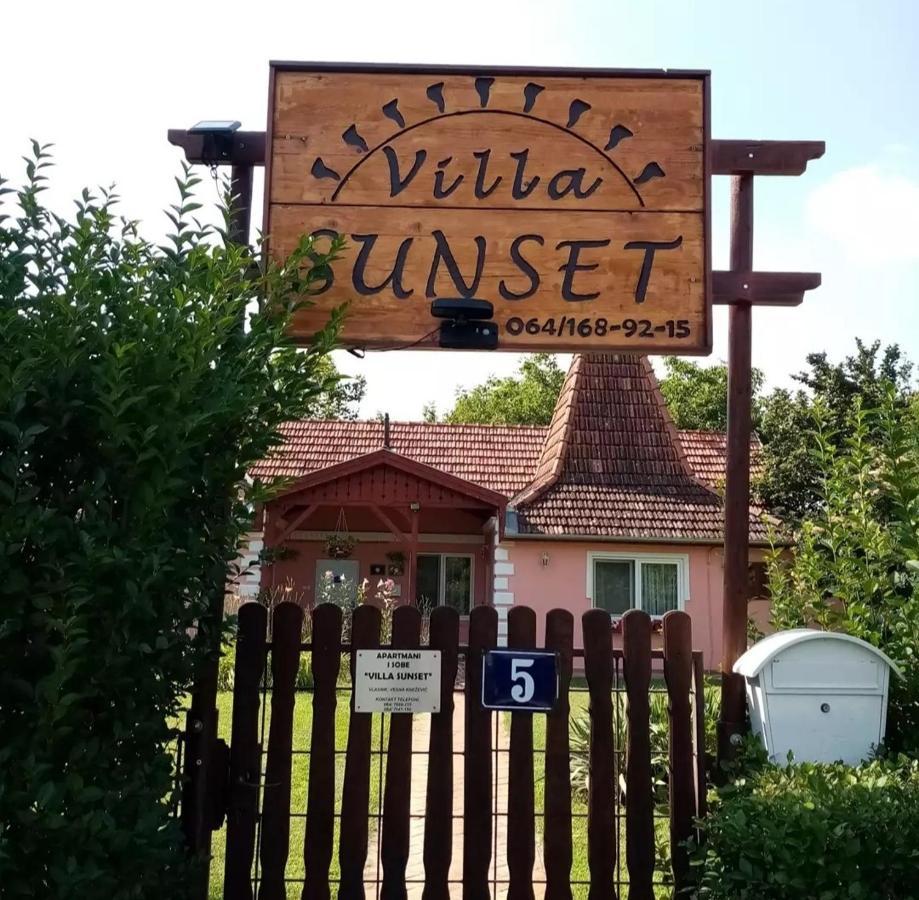 Villa Sunset Palić Esterno foto